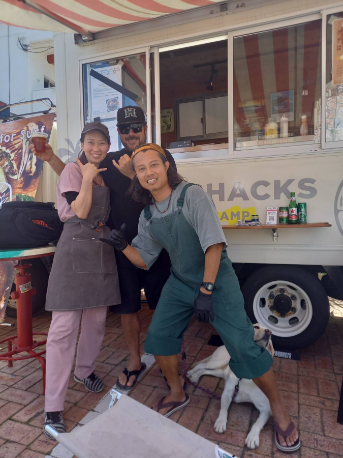 Surf Shacks Cafeの様子