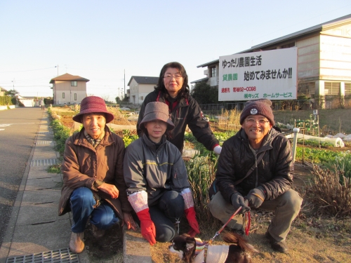 キッズホーム農園の様子